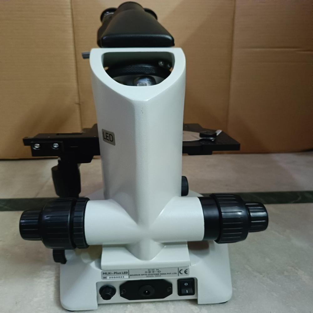 MAGNUS ADVANCE LABORATORY BINOCULAR MICROSCOPE MODEL MLXI PLUS PRO FREEDOM WITH AUTO LED OFF
