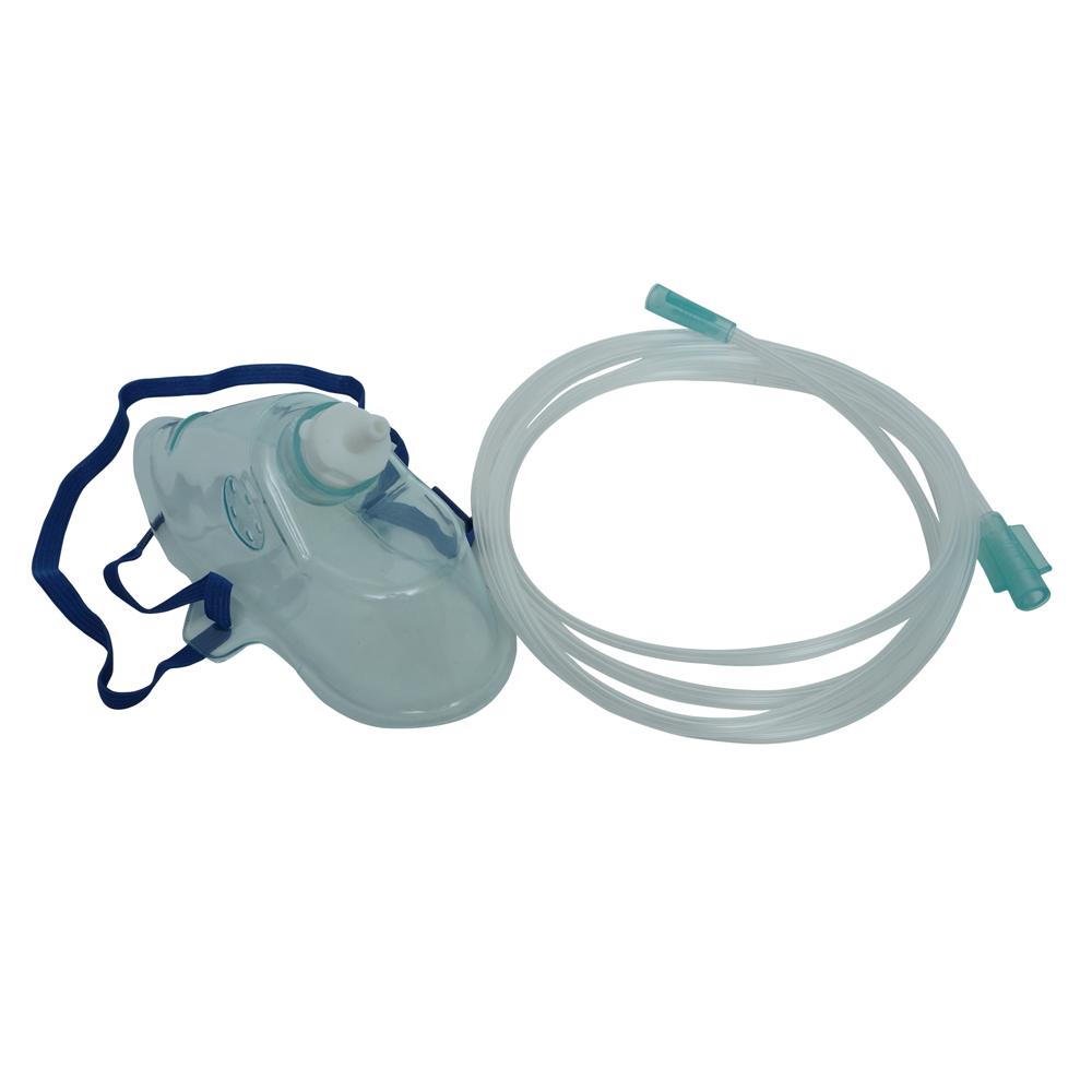 Oxygen Mask - Manual, Portable, Wall-mounted | Transparent Color, Real-time Operation, Suitable For Adults And Children