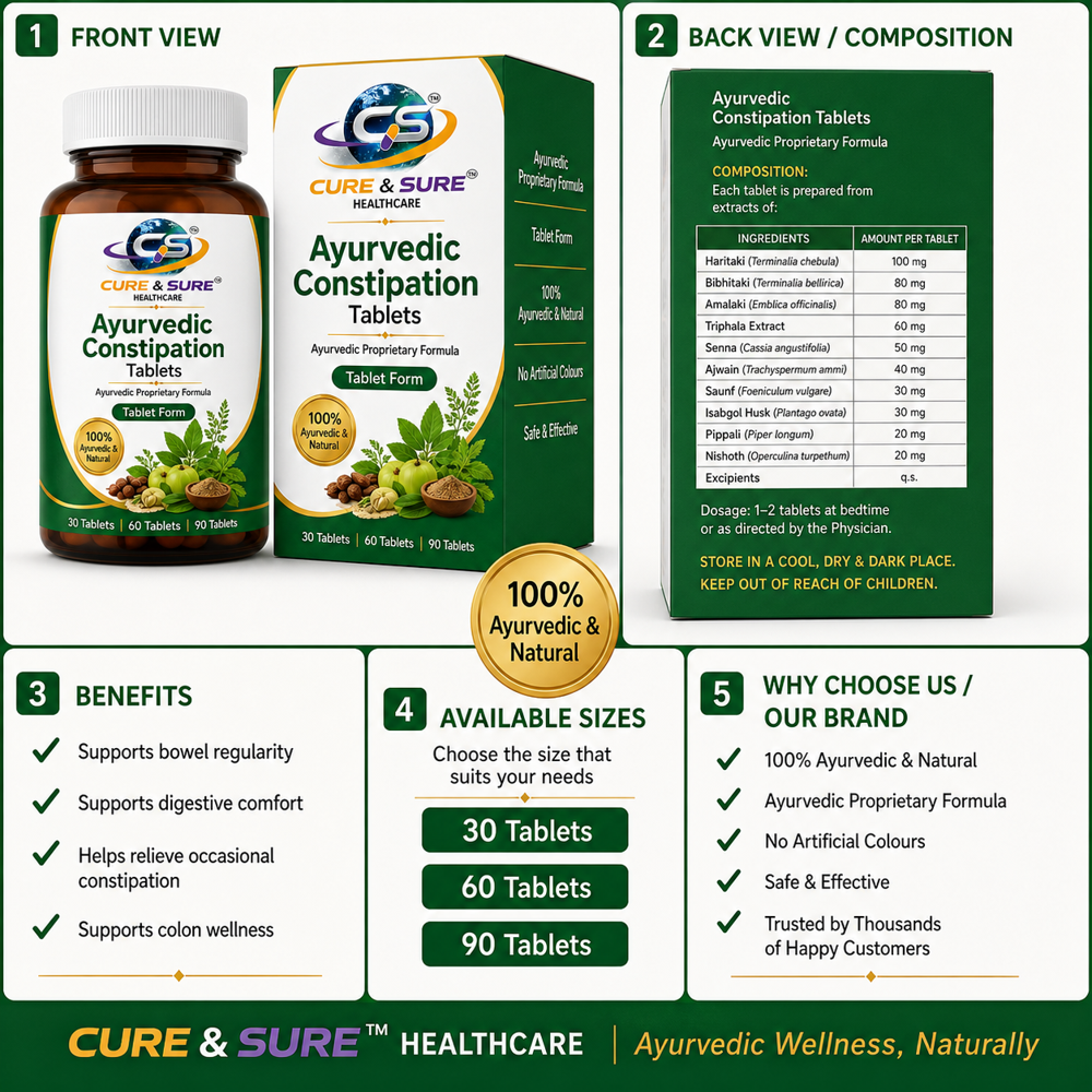 Ayurvedic Constipation Third Party Manufacturing - Age Group: For Adults
