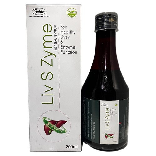 200 ML Herbal Syrup For Healthy Liver And Enzyme Function