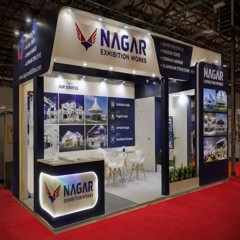 Exhibition Display Stall - Body Material: Aluminum Frame With Acrylic/glass Panel
