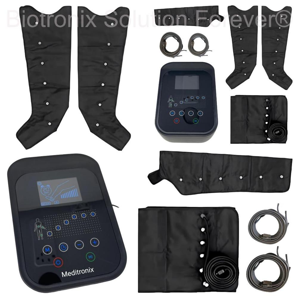 Digital DVT Prevention Device with 6 Chamber Compression Sleeves
