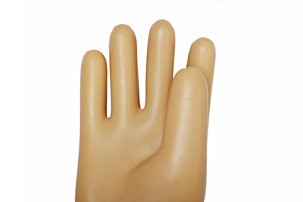 Electrical Shockproof Rubber Hand Gloves 40000 v