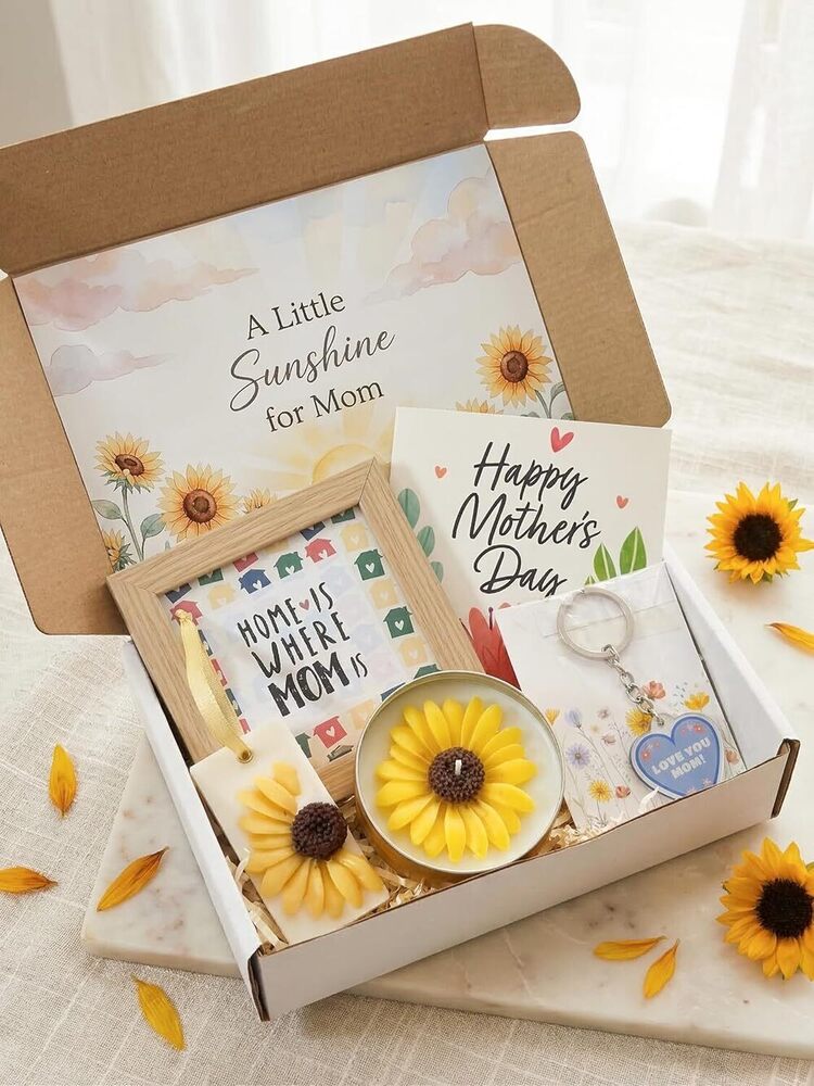 Mothera  s Day Sunflower Gift Box