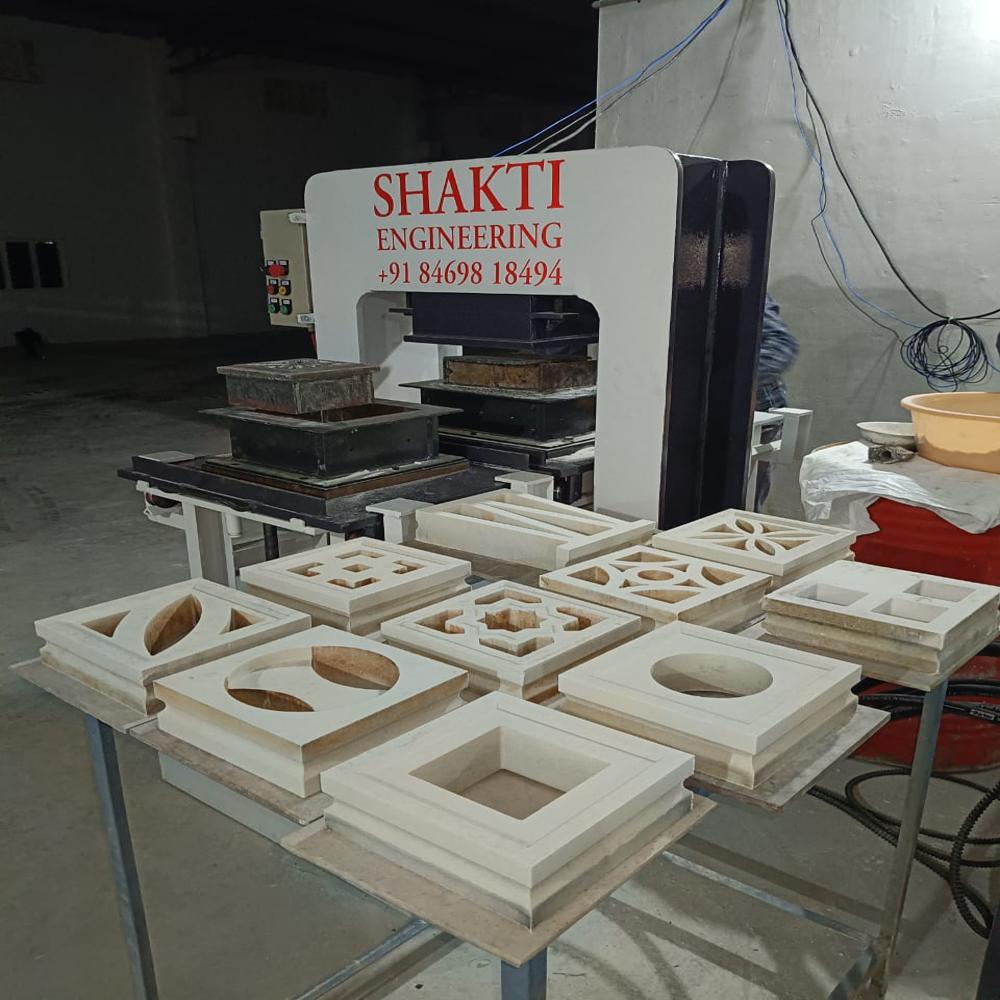 breeze block making machine
