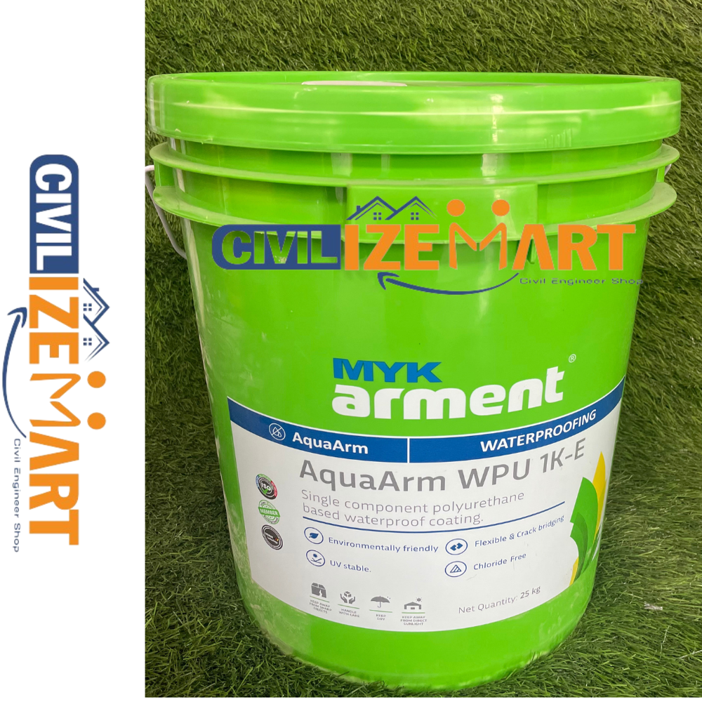 MYK Arment Aquaarm WPU 1K-E Waterproofing Chemical