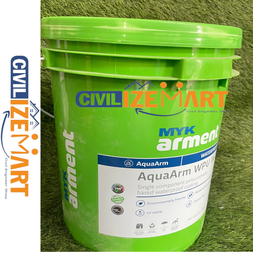 MYK Arment Aquaarm WPU 1K-E Waterproofing Chemical