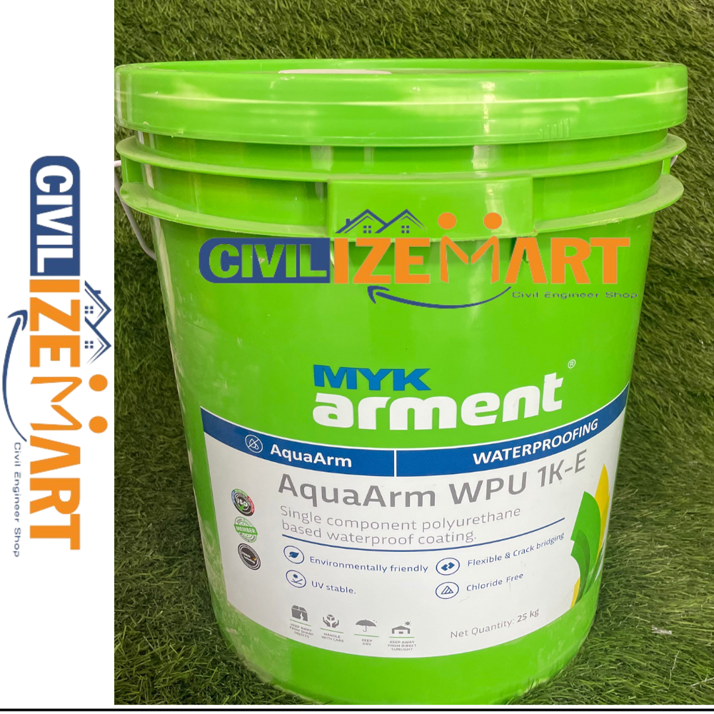 MYK Arment Aquaarm WPU 1K-E Waterproofing Chemical
