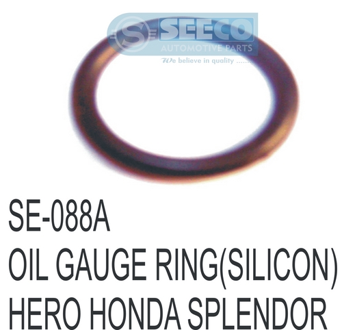 Black Oil Gauge Ring