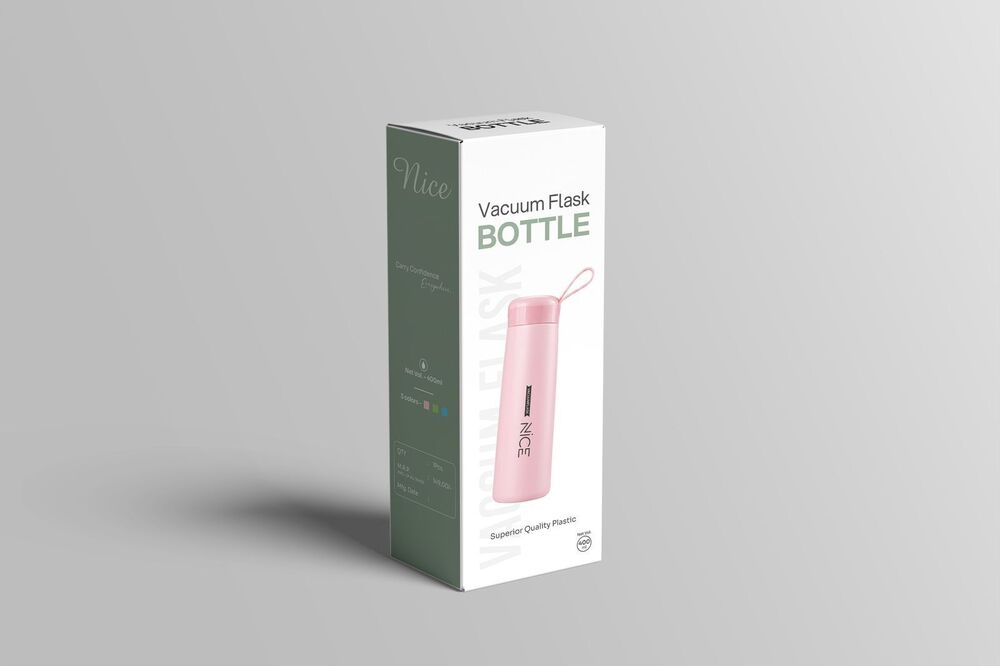 Water Bottle - Capacity: 400ml Milliliter (Ml)