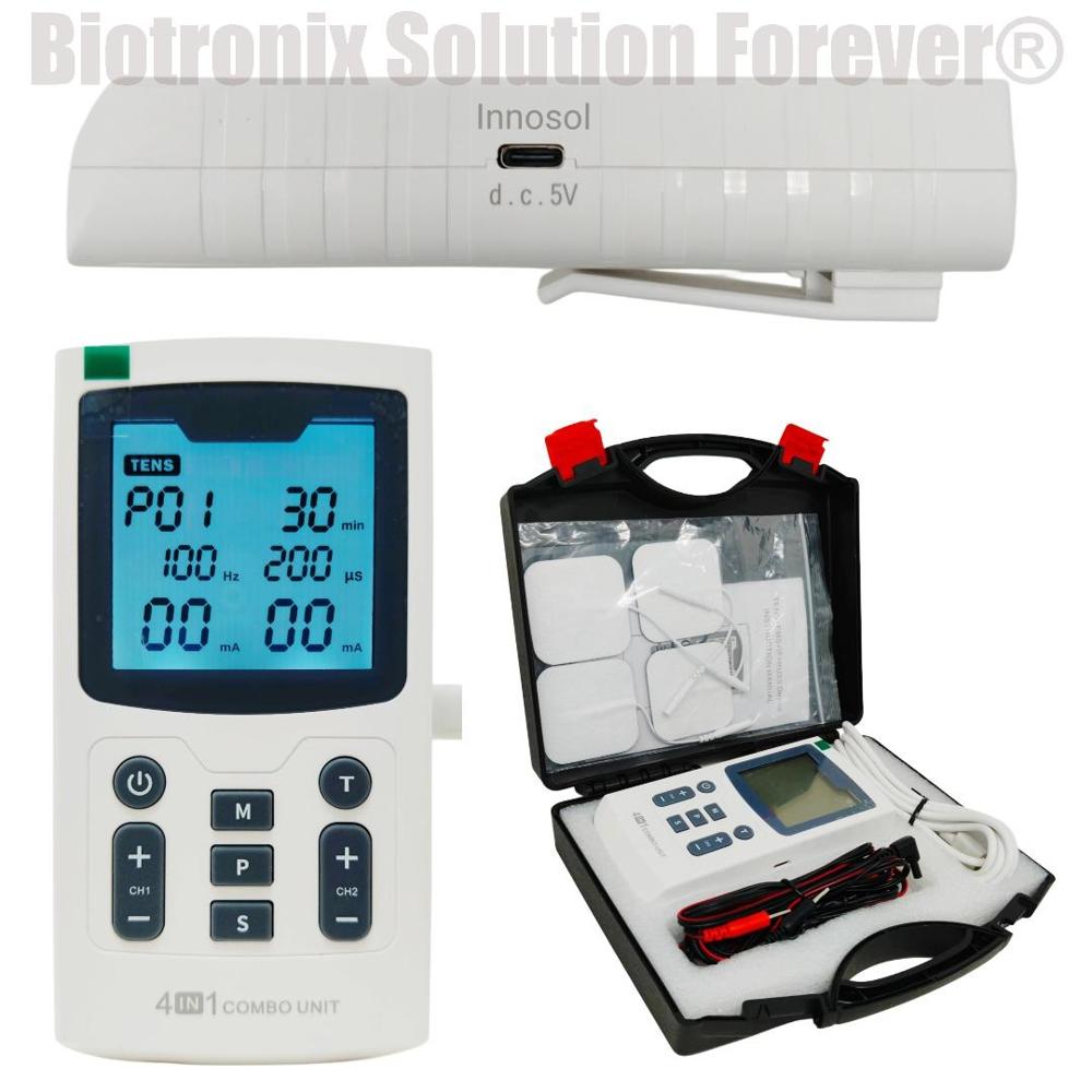 Advanced Combi 4 in 1 Electrotherapy Device for Physiotherapy