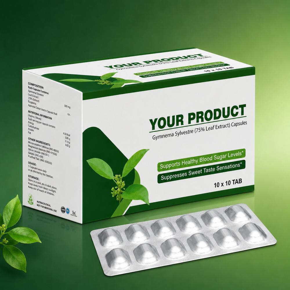 Gymnema Sylvestre (75% Leaf Extract) Capsules | Blood Sugar Support Supplement