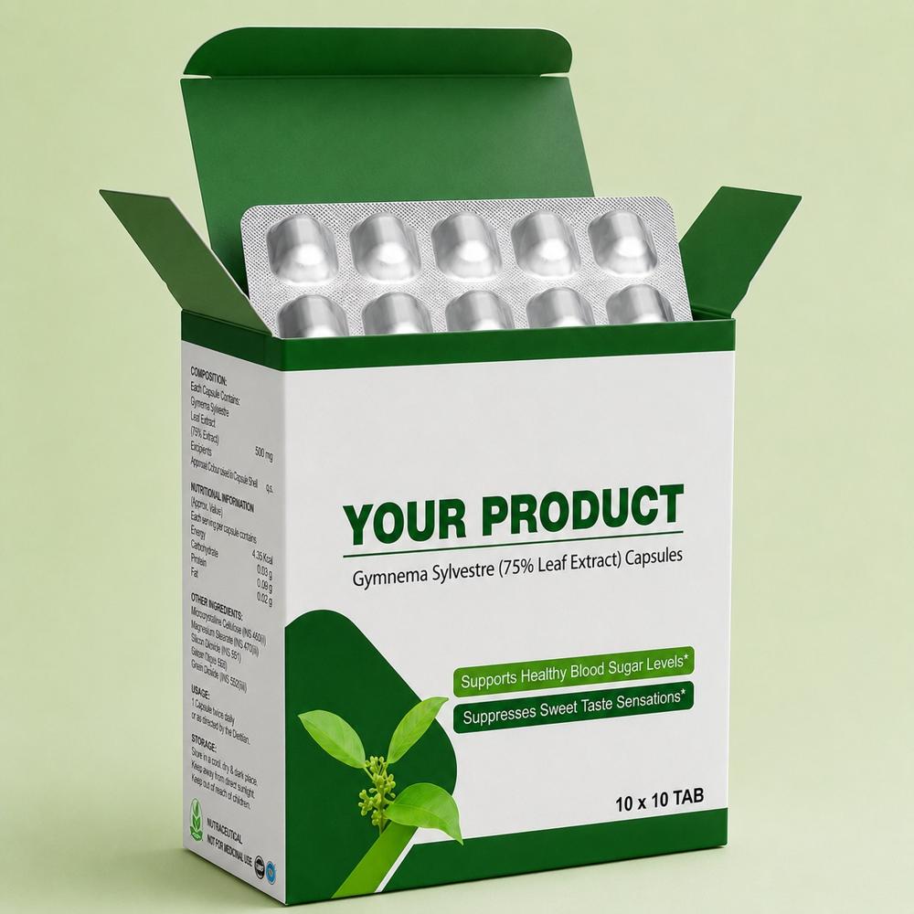 Gymnema Sylvestre (75% Leaf Extract) Capsules | Blood Sugar Support Supplement