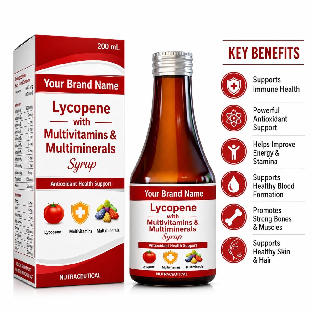 Lycopene  with Multivitamin Multimineral Syrup