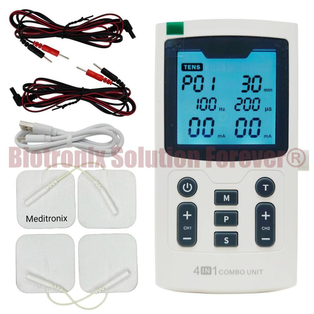 Professional 4 in 1 Electrotherapy Machine for Pain Management
