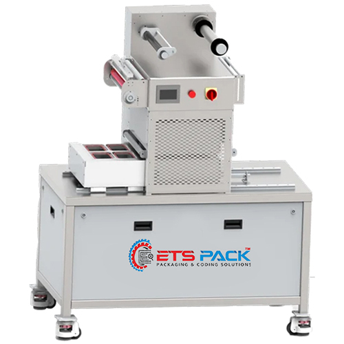 Semi Automatic Map (Vaccum+ Gas) Tray Cup Sealing Machine