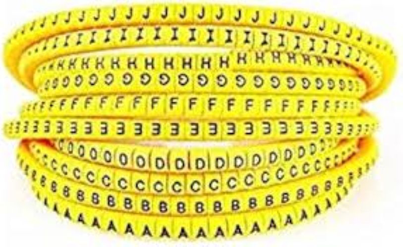Pre printed Ferrules To Number And Identify Cables