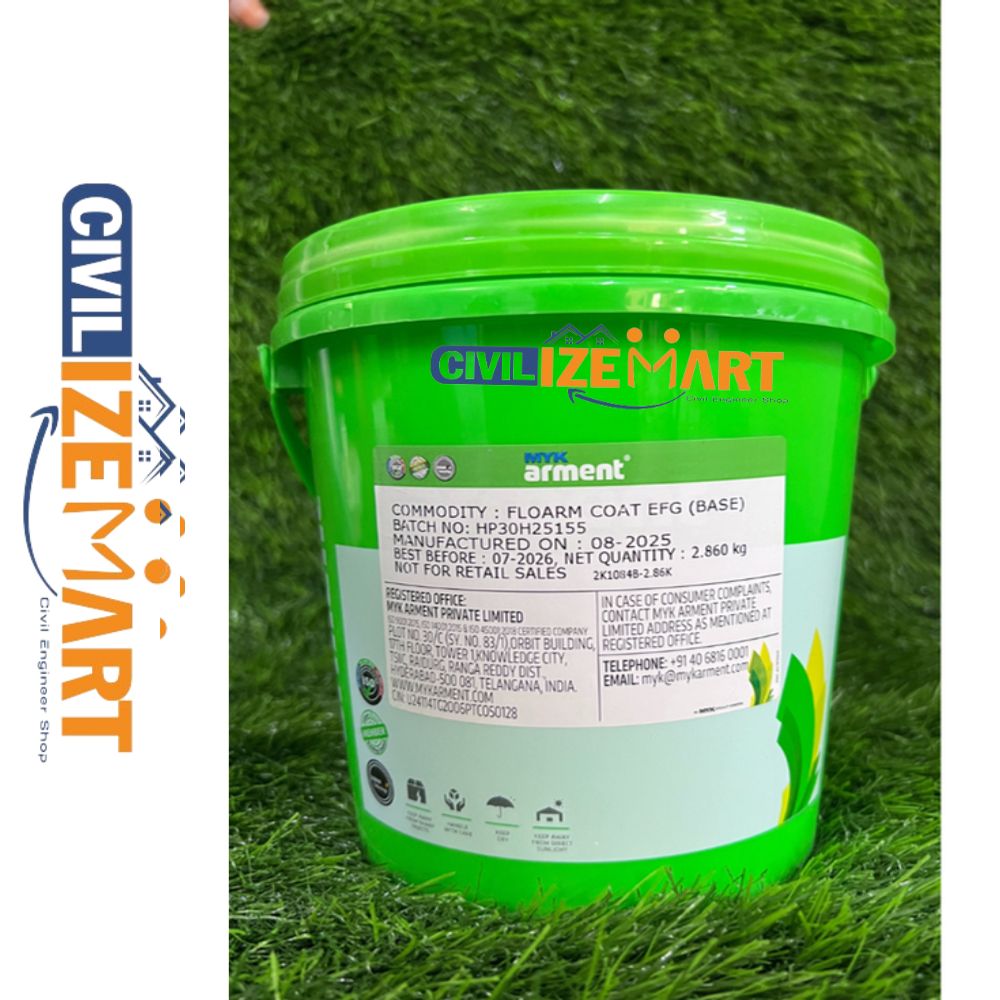 MYK Arment Floarm Coat EFG Waterproofing Chemical