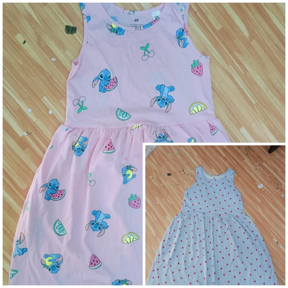 G22242 | H&M Girls Printed Sleeveless Dress