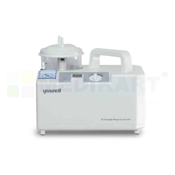 Yuwell 7e-a Portable Phlegm Suction Unit - Dimension (l*w*h): 36x28x30  Centimeter (cm)