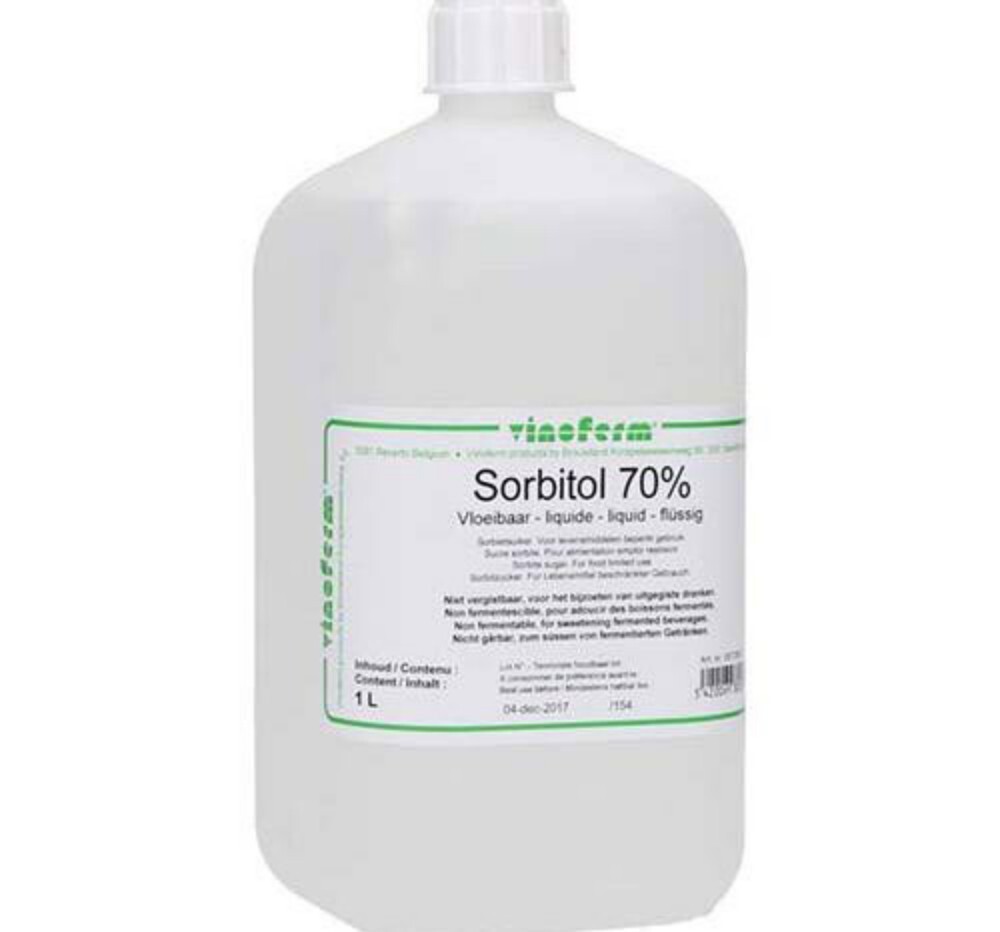 1L Sorbitol Liquid - Boiling Point: 295C (Decomposes)