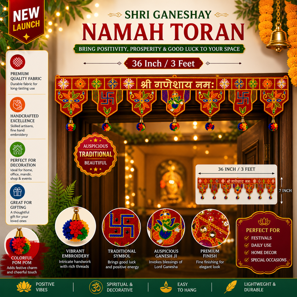 KRISHNA HANDLOOM Traditional Indian Festival Decoration G 1