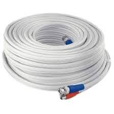 White Swann Pro-Series HD BNC Security camera cable.
