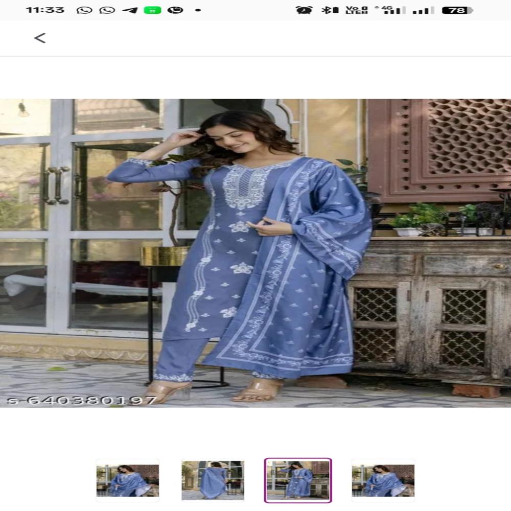 women wedding and casual fancy 3pc& kurti pant duptta collection