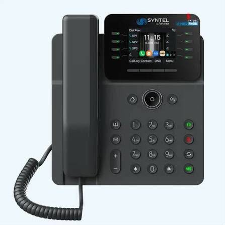 Syntel Neophone FKT 08 C,A Black SIP Based IP Phone