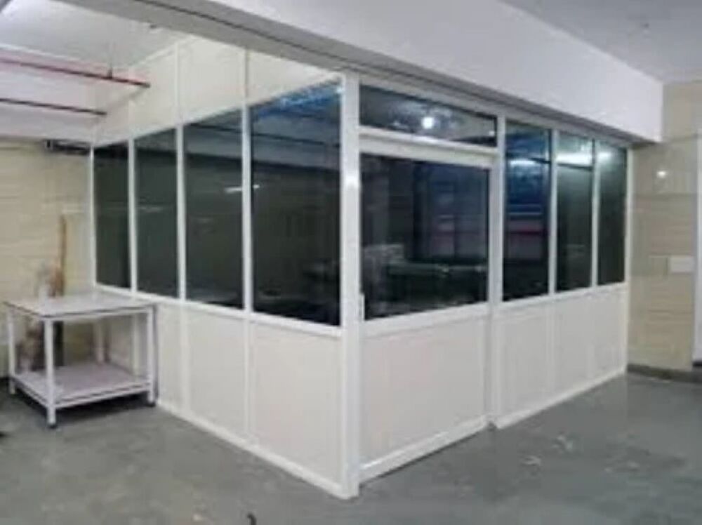 Aluminium Office Partition Work