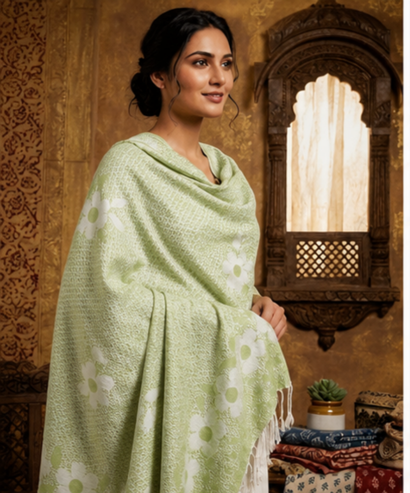 POLYWOOL SHAWL