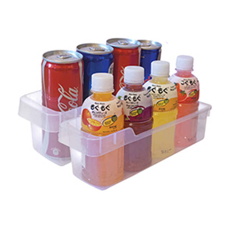 Plastic Fridge Organiser - Color: Transparent