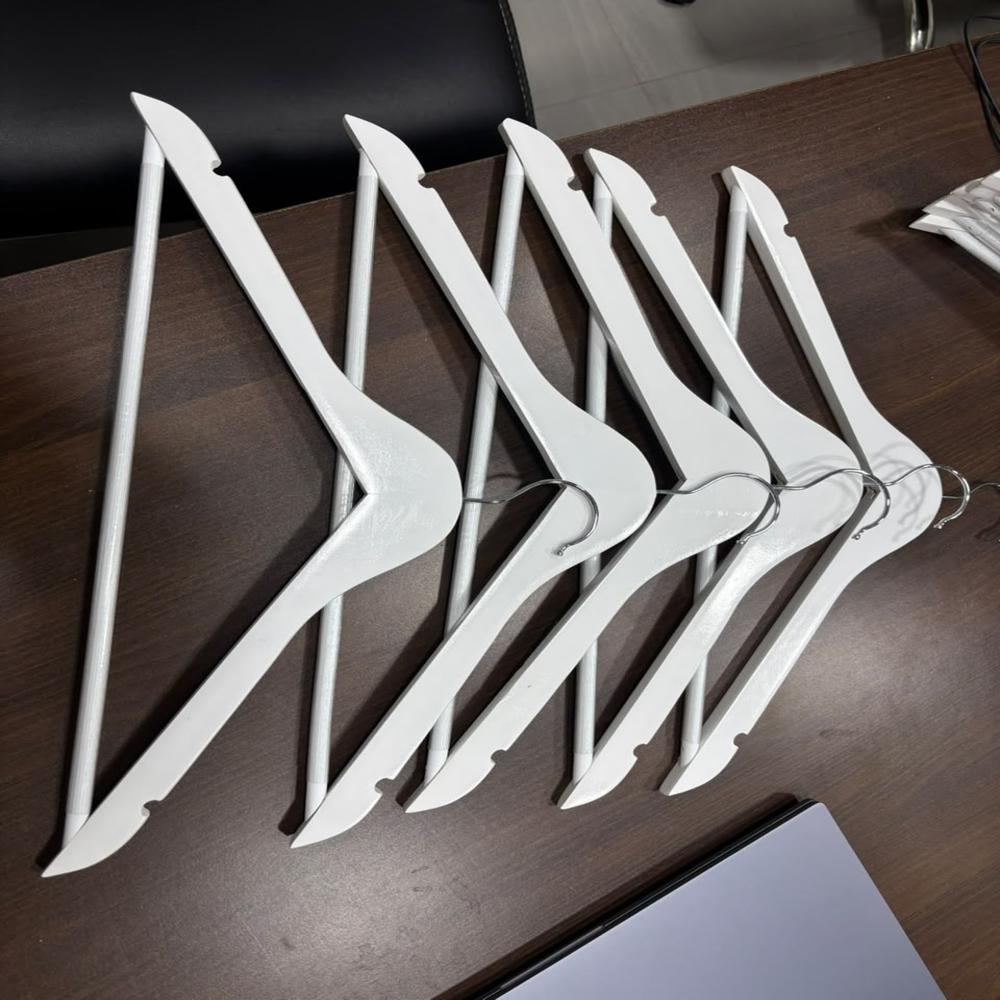 Black Wooden Hangers