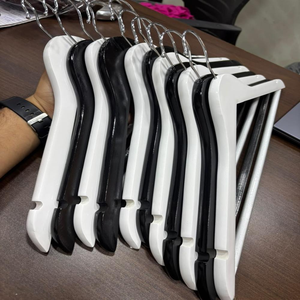 Black Wooden Hangers