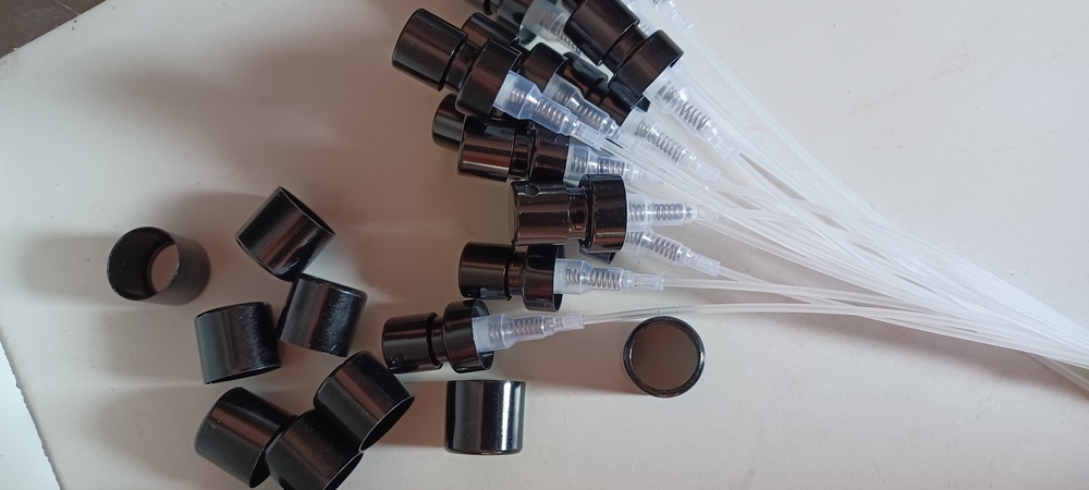 15mm Full Black Crimp Perfme Spray Pump