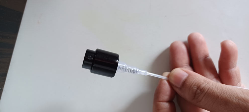 15mm Full Black Crimp Perfme Spray Pump