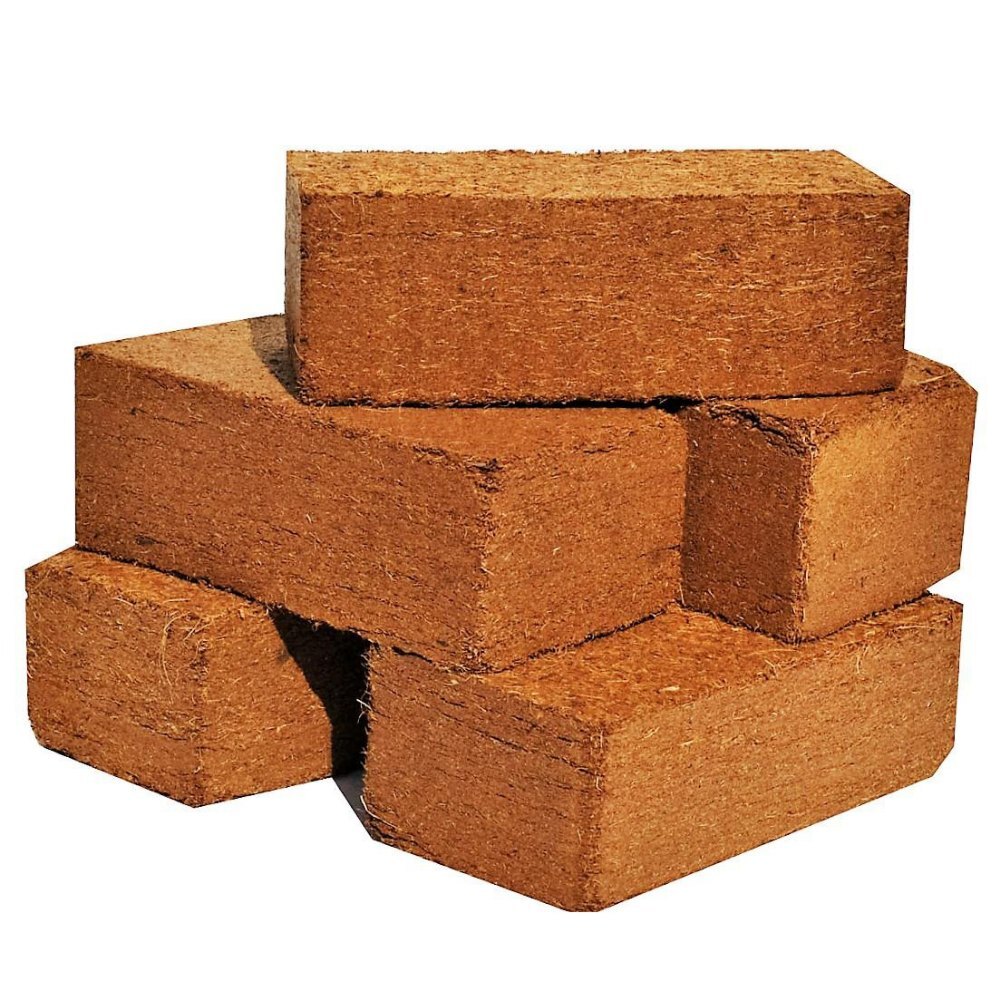 Cocopeat Block - Compression Ratio: 5:1 Or Higher