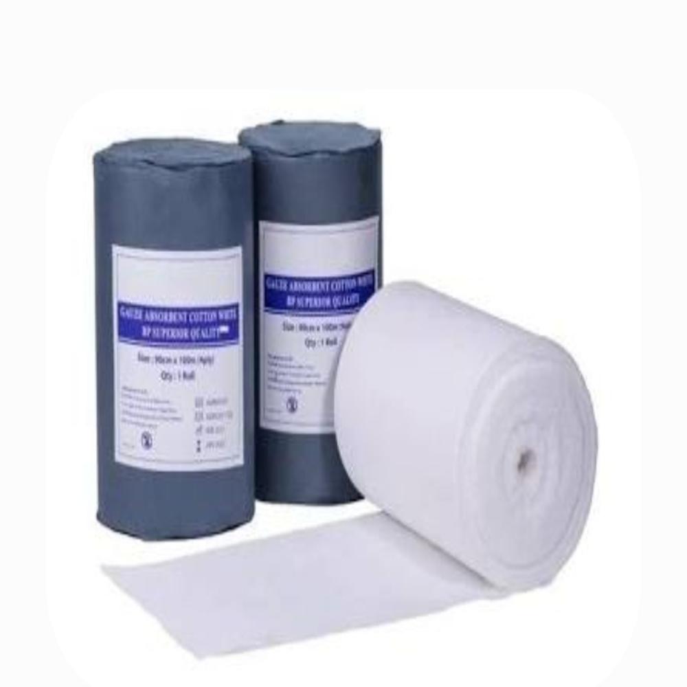Absorbent Gauze Roll - Color: White