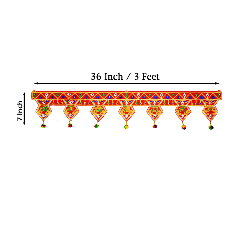KRISHNA HANDLOOM Handmade Traditional Door Hanging H 7