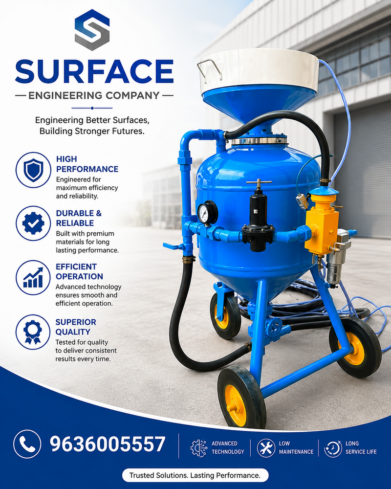 Portable Sand Blasting Machine - Automatic Grade: Manual