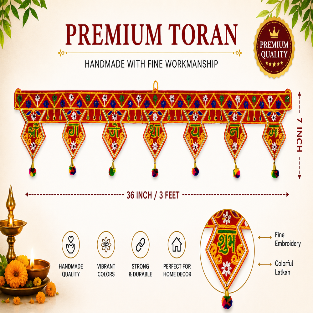 KRISHNA HANDLOOM Decorative Festival Decor for Home H 8