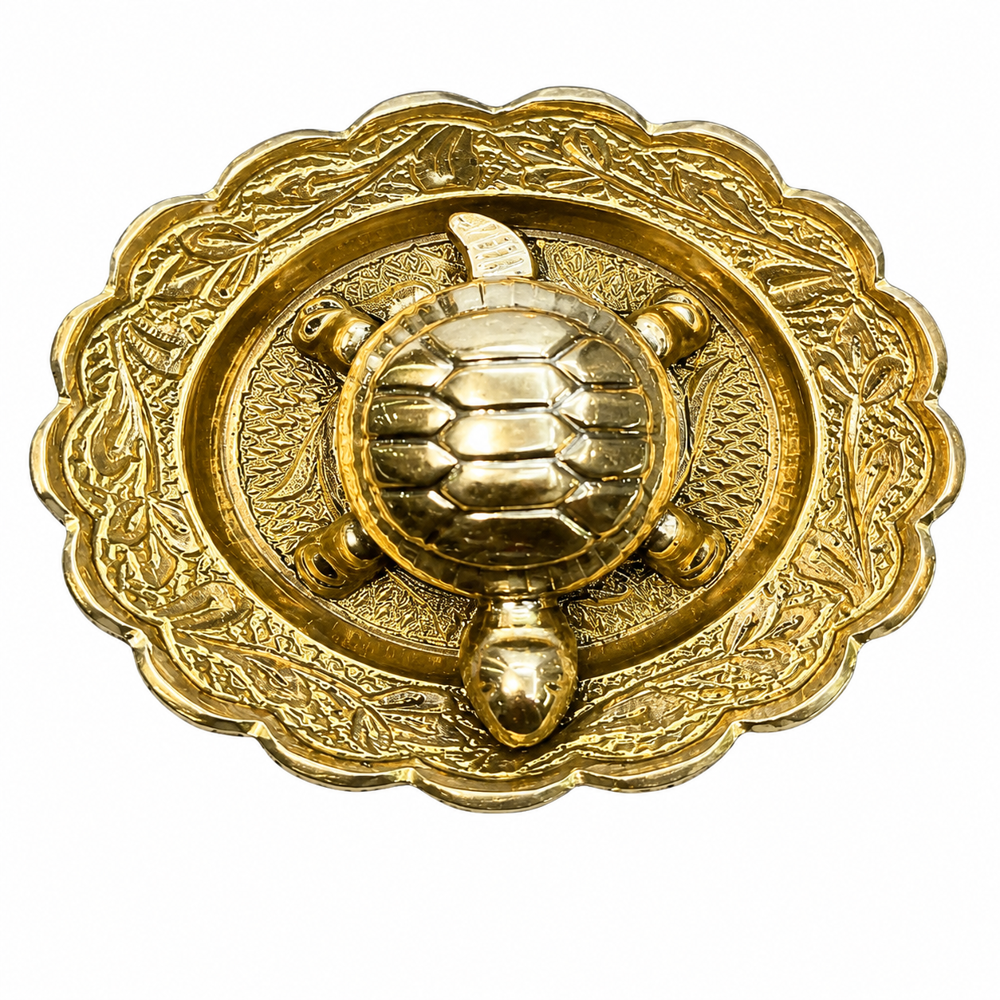 Brass Kachua Deepak - Capacity: 0.2 Kg
