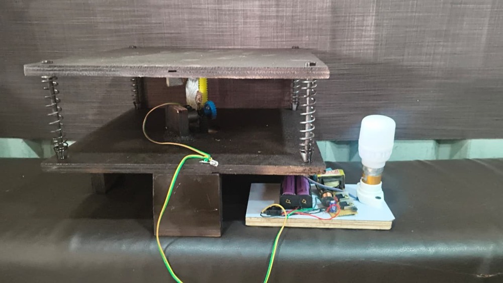 Industrial Food Steps Power Generator