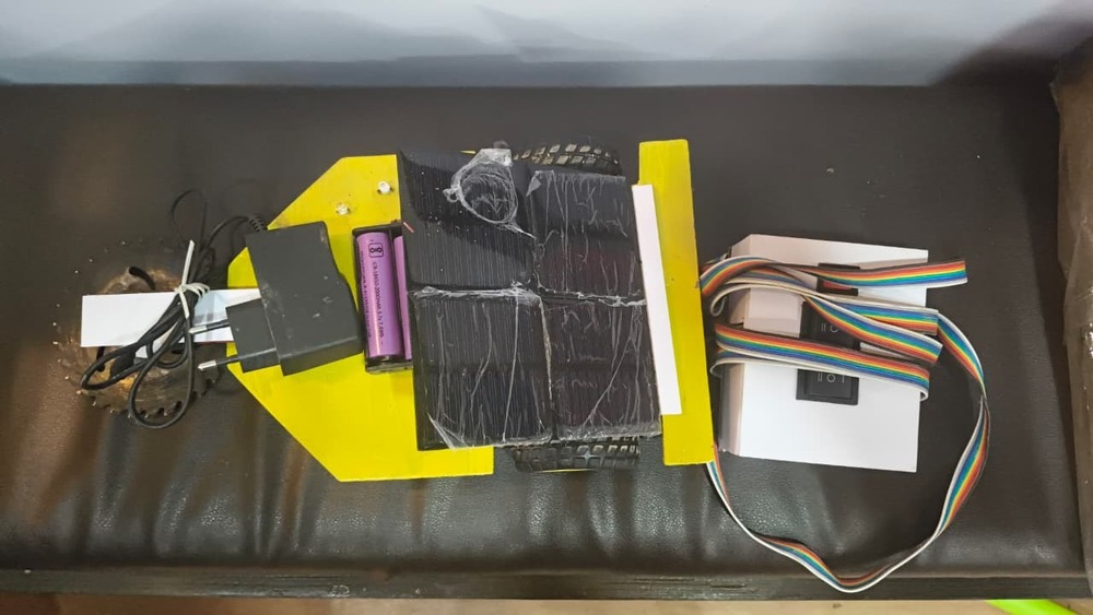 Industrial Solar Power Crops Cutting Machine Student Projects