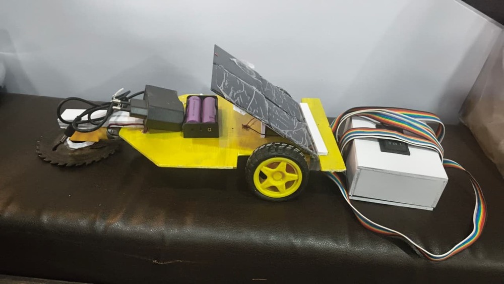 Industrial Solar Power Crops Cutting Machine