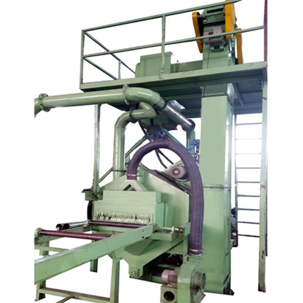 Sbm 4tms10 Type Ii Shot Blasting Machine - Mild Steel, 6 Ton/day Capacity, 50 Hp Motor, Semi-automatic Operation, High Efficiency Feature