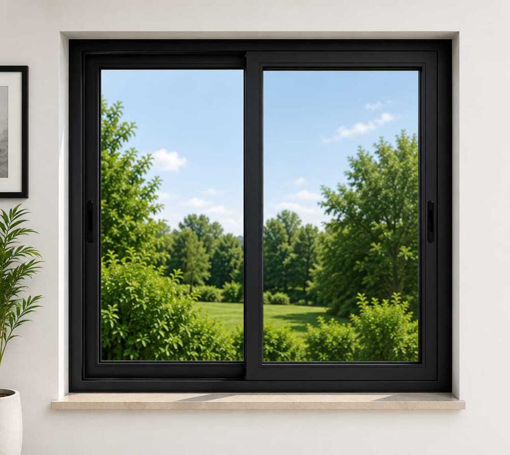 Black Sliding Window