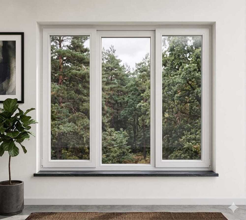 White UPVC Windows