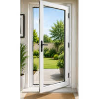 Upvc Casement Door - Color: White Or As Specified