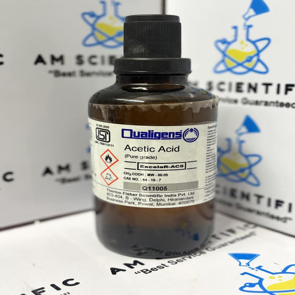 Acetic Acid Glacial ER Qualigens 500ml